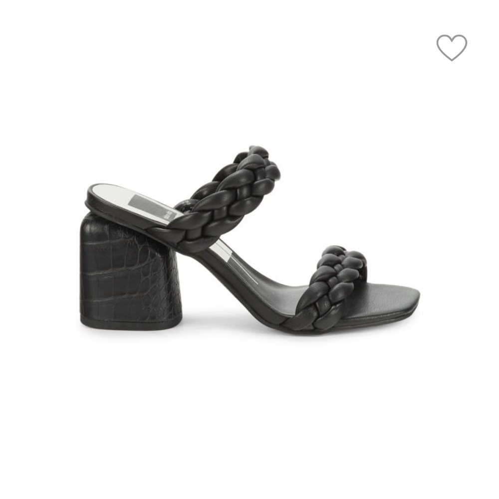 Dolce Vita Ninia Woven-Strap Block-Heel Sandals